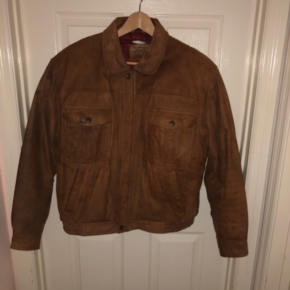 Levis' Men's Vintage Bomber Leather Jacket